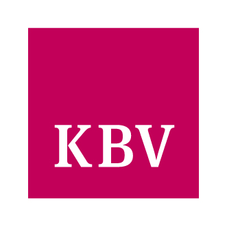 Logo der Kassenärztlichen Bundesvereinigung (KBV) für konforme Kassenabrechnung im Labor.