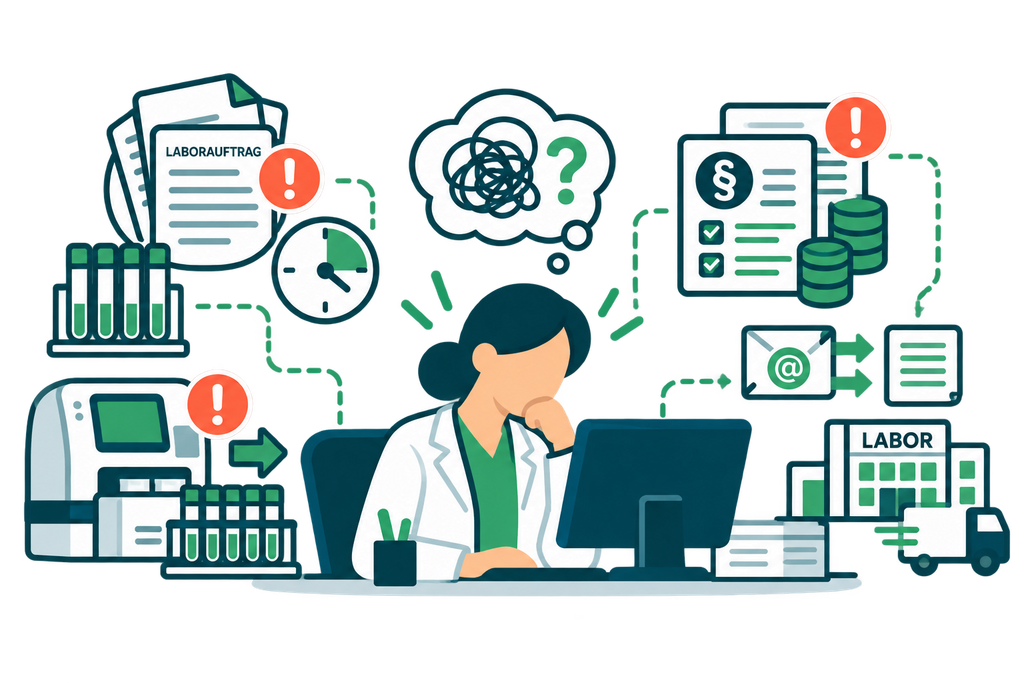 Herausforderungen für Laborinformationssysteme in der Labormedizin und Routinediagnostik bei Probenaufkommen, Automation und Befundübermittlung.